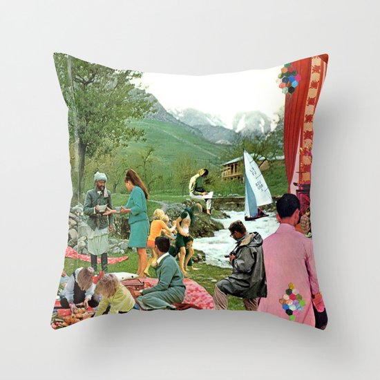 Beyond the Sea Throw Pillow