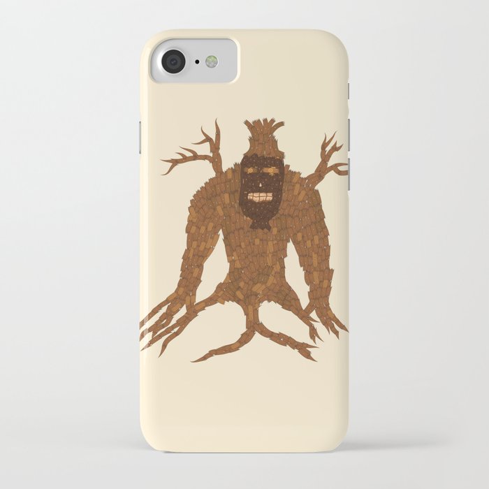 Tree Stitch Monster iPhone Case