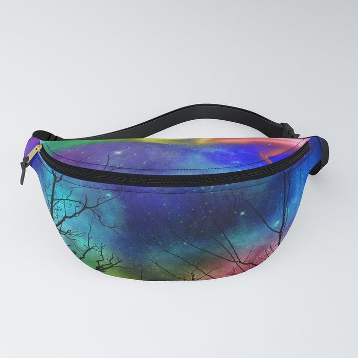 Aurora Sky Background 04 Fanny Pack