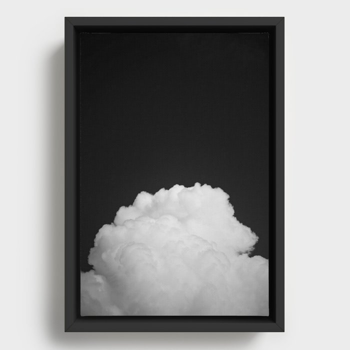 Black Clouds II Framed Canvas