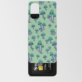 Magic Mushrooms in Green Android Card Case