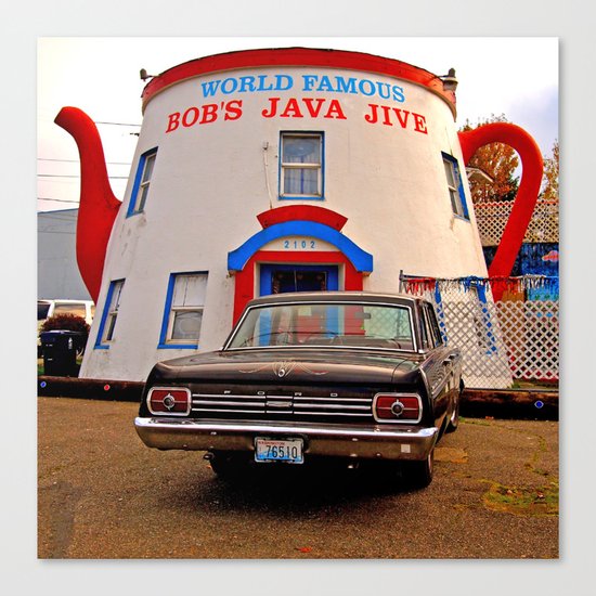 South Tacoma landmark Canvas Print