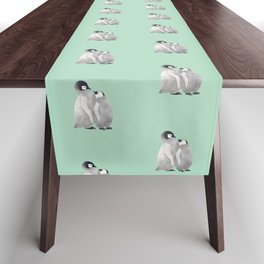 Baby Penguins Table Runner