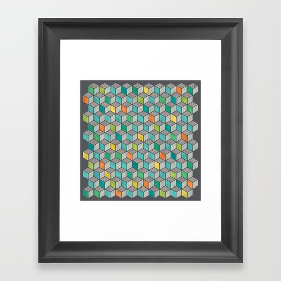Block Party Framed Art Print