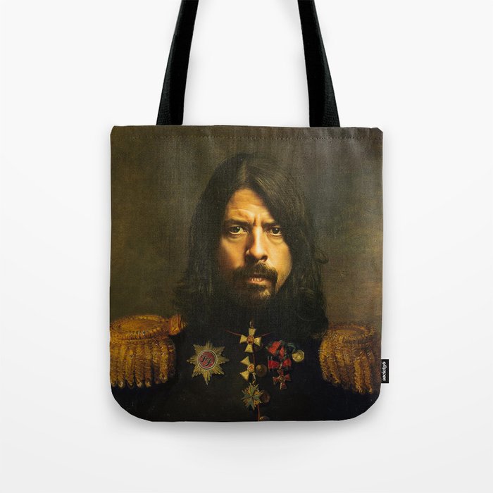 Dave Grohl - replaceface Tote Bag