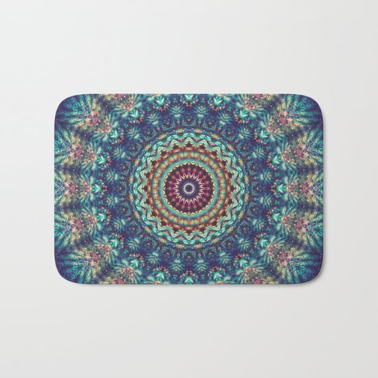 Gazing At The Mystery Bath Mat