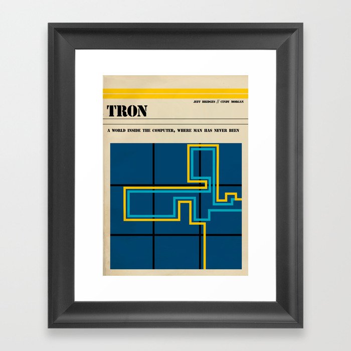 Tron Framed Art Print