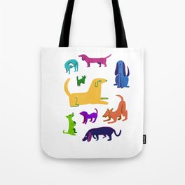 dogs Tote Bag
