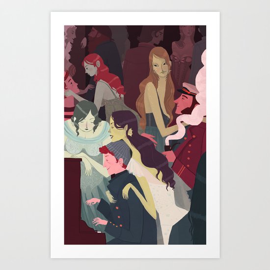 Fish House Punch Art Print