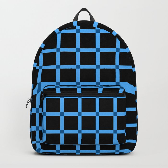 Blue Gingham - 07 Backpack