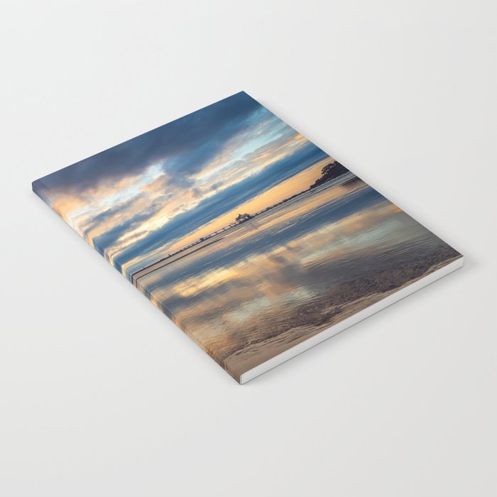 Mirrored Art Sunset Notebook