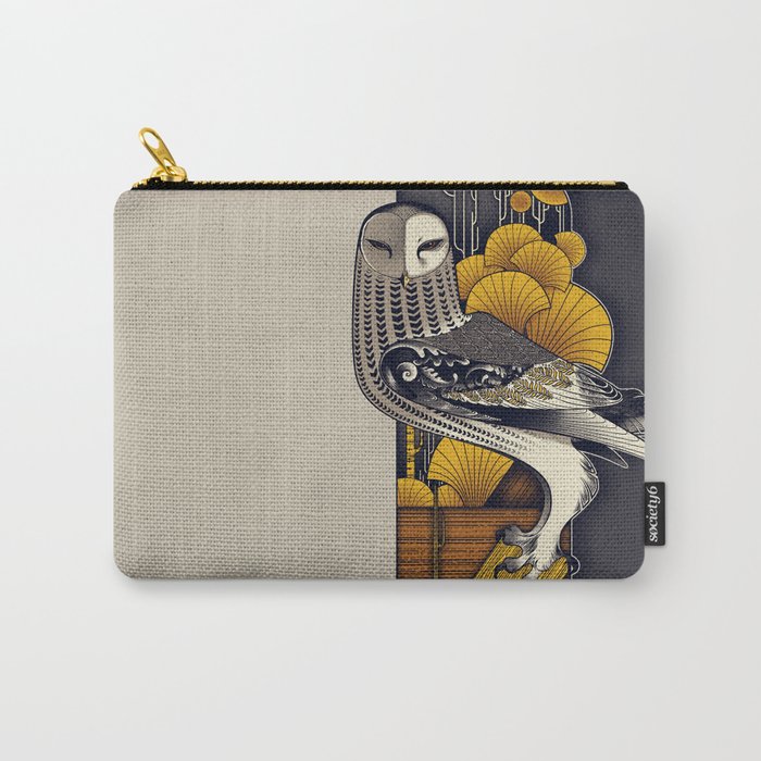 Stylish Owl Carry-All Pouch