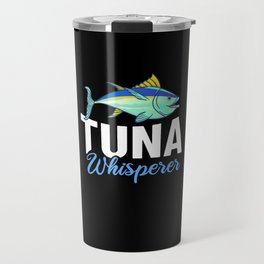 Red Tuna Fish Bluefin Fishing Salad Travel Mug