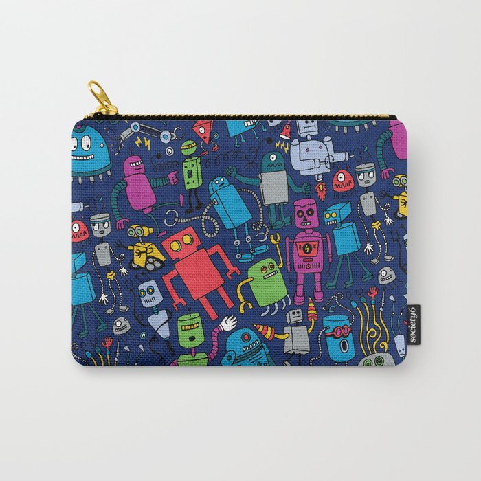Robots Forever! Carry-All Pouch