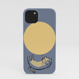 Full Moon Cat iPhone Case