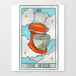 The Mixer | Baker’s Tarot Canvas Print