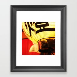 China Photography - Close-up Chinese Lantern Framed Art Print