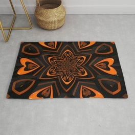 Black Cats and Halloween Rug