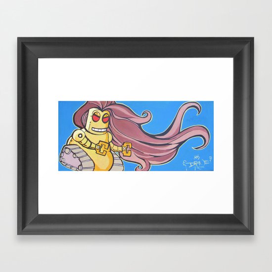Fabio Bot Framed Art Print