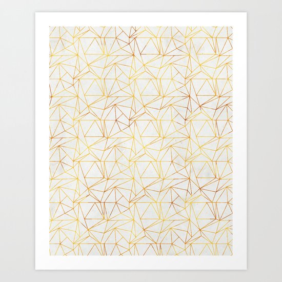 Geo #society6 #decor #buyart Art Print