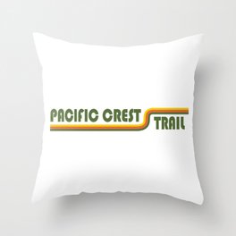 Pacific Crest Trail Throw Pillow