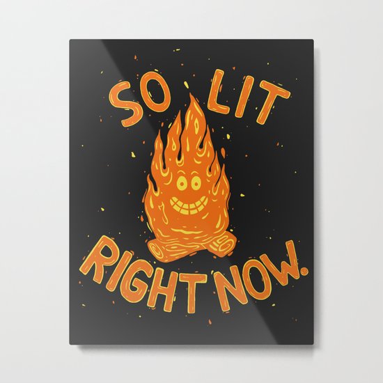 F/RED UP! Metal Print