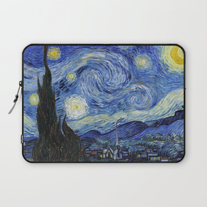 Starry Night by Vincent Van Gogh Laptop Sleeve