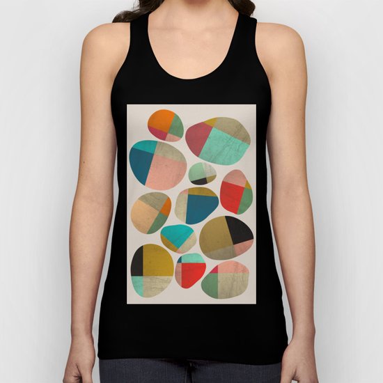 Playful Stones Unisex Tank Top