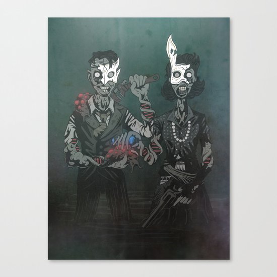 ADAM and EVE Canvas Print