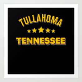 Tullahoma Tennessee Art Print | Tullahoma City, Tullahoma Usa Flag, Usa Flag, Tennessee, Tennessee Ctiy, Graphicdesign, Tennessee State, Usa Flag Vintage, Tullahoma Tennessee, Tullahoma 
