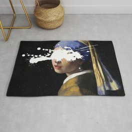 Girl with a Pearl Earring Rug