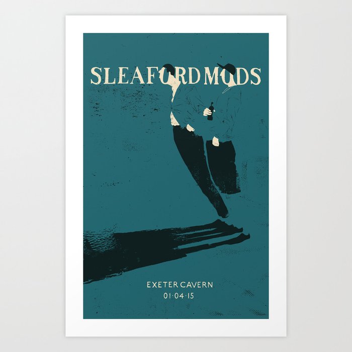Sleaford Mods Art Print