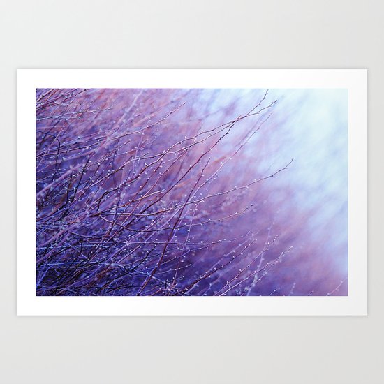 Little signs of spring Art Print
