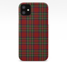 The Royal Stewart Tartan iPhone Case | Clan, Stuart, Royalstewart, Stuarttartan, Scottish, Scottishtartan, Scottishplaid, Tartan, Stuartclan, Plaid 