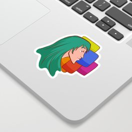 colors of life Sticker