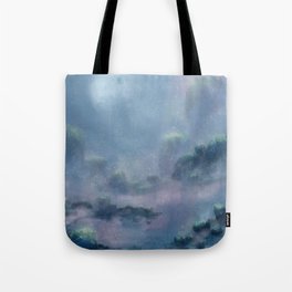 Moon and Fluff Tote Bag