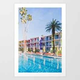 Poolside - Palm Springs Photography Art Print