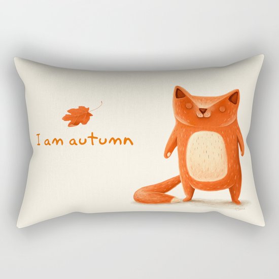 I am autumn (1) Rectangular Pillow