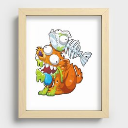 Zombie dog and dead fish smashers Recessed Framed Print