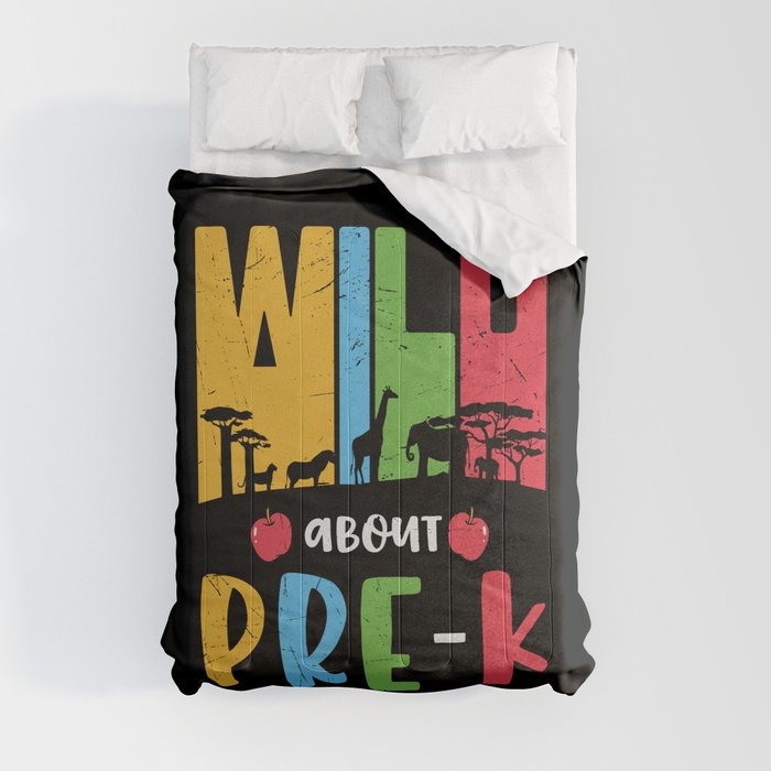 Wild About Pre-K Comforter