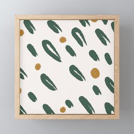 Leaves and Buds Framed Mini Art Print