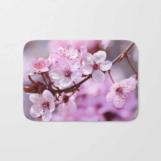 "Pink dreams". Spring is here. Bath Mat