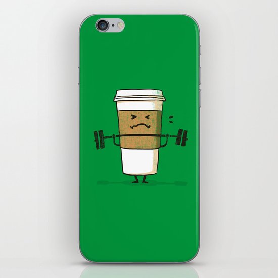 Strong Coffee iPhone & iPod Skin
