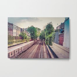 NYC 7 Line Metal Print | Train, City, Newyorktrain, Sevenline, Nycsubway, Newyorkcity, 7Line, Buildings, 7Train, Nyc 