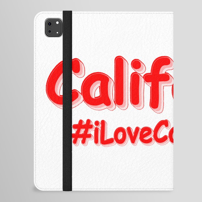 "California" Cute Design. Buy Now iPad Folio Case