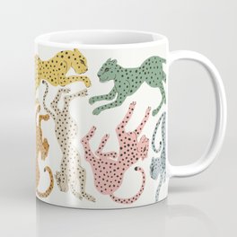 Rainbow Cheetah Coffee Mug