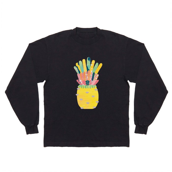 Pineapple Party Long Sleeve T Shirt