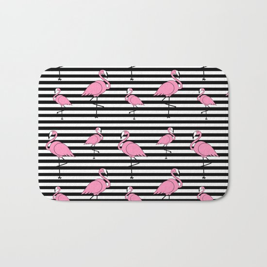 FLAMINGOS Bath Mat