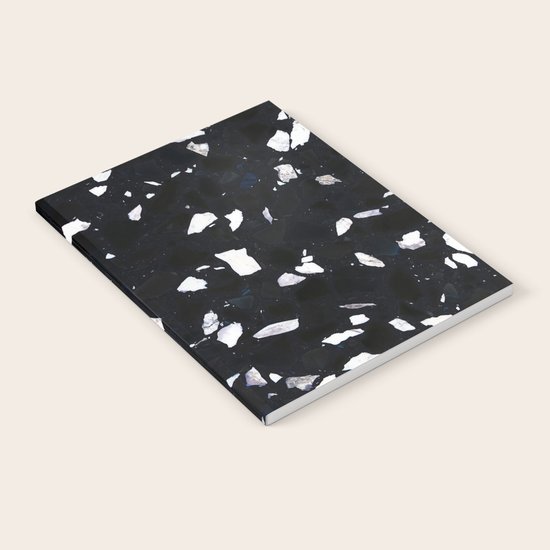 Black Terrazzo Notebook