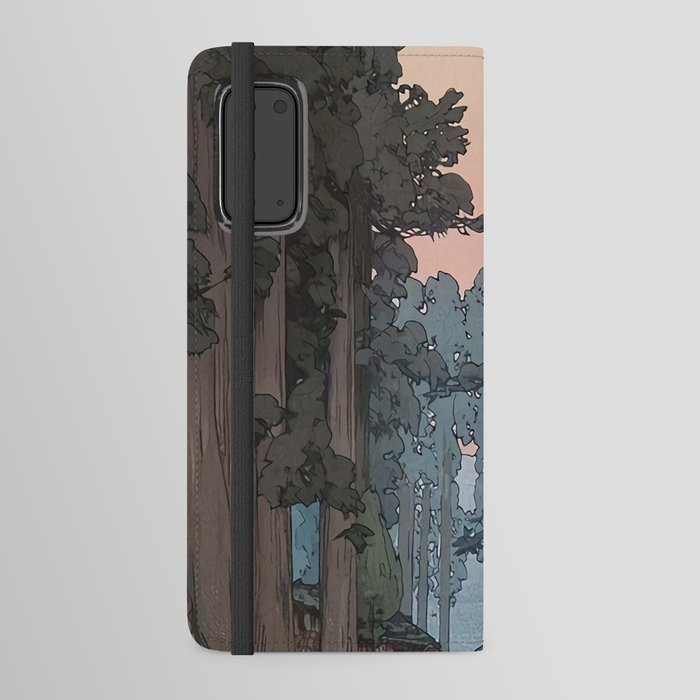 Avenue of Sugi trees  Android Wallet Case